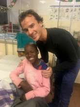 Emmanuel with Ronald, an INCTR Volunteer