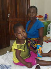 Mother and daughter with Burkitt lymphoma