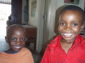 Two children successfully treated