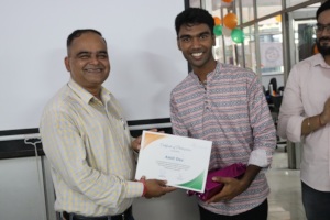 Certificate of Appreciation for Best Design