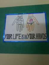 Poster making on Diwali Celebration