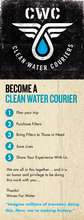 Become a Clean Water Courier
