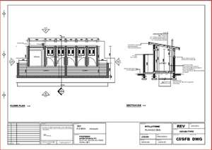 Pit Latrines (plan section)