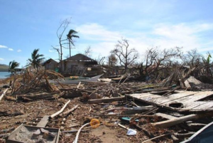 Destruction in Busuanga