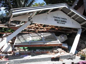 Destruction after Typhoon Ketsana