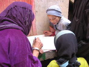 Ait Idaire family, project beneficiaries