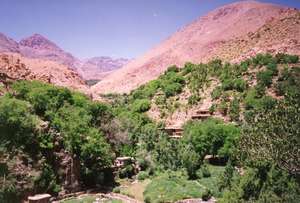 Amsouzerte village, project site - High Atlas