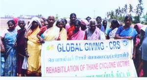 Disaster training at Reddy Chavadi Village