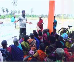 Disaster training at Sethukattu palayam village