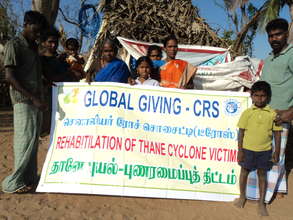 REHABITILATION OF THANE CYCLONE VICTIMS IN S.INDIA