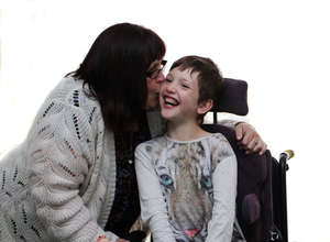 Scarlett with her Mum Belinda