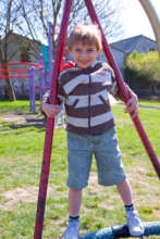Sam at the park