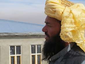 Meet Sher Agha, who accompanied the UNHCR team.