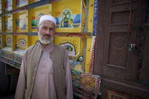 Ghulam Sakhi, prior to returning to Afghanistan.