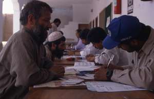 Afghan refugees begin the return home.