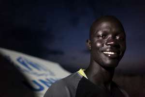 UNHCR South Sudanese staff member Ojulu Jodo