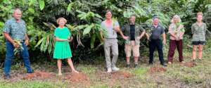 Douglas Shire Councillors & Mayor at the nursery