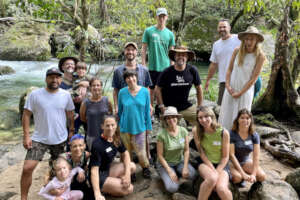 Rainforest Rescue & friends at the Mossman Gorge