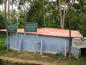 First rainwater harvesting system