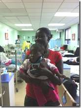 Can you imagine that many sick kids in one room?