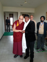 Our Chairman Deepak meets the Dalai Lama