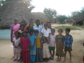 Photo - the village children love the camera