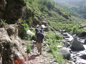 Terrain the patrolling teams traverse everyday