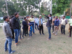 Providing training for Quad-copter