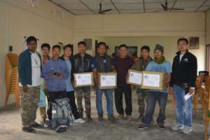 Award winners at Pakke Tiger Reserve