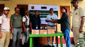 Walkie-talkies provided to Barnadi FD officials