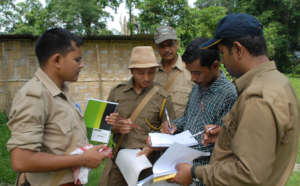 Forest Guards at work