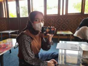 Nurohmah, one of the FL workshop participants