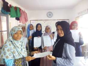 Miss Ila and her students