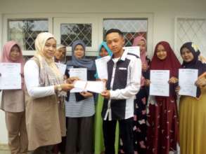 Miss Ida and her students