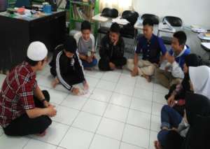 Playing card to memorize English vocabulary