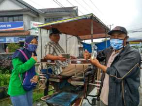 The hygiene kits distribution 2