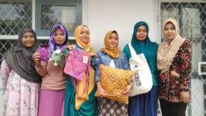 YUM's Cipanas Sewing Project team