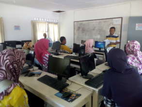 Our project manager giving a brief for the parents