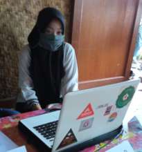 She is excited to practise her English