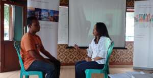 "Interview session" play with Mrs. Yuli