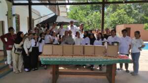 The whole team at YUM Guest House