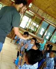 With YUM's Angklung kids