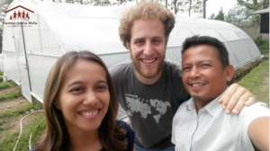 With Yolanda and Samsul - YUM's project leaders