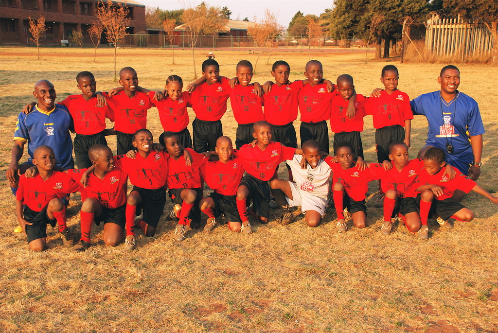 Using soccer to help vulnerable children in Africa