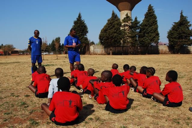 Using soccer to help vulnerable children in Africa
