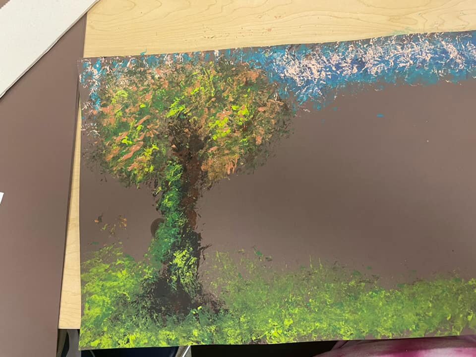 Fall Art Project Completed