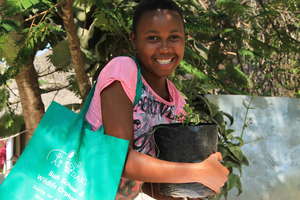 Dineo, one of the winner at the end of a week