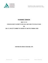 BILL C-3: To Amend The Judges Act & Criminal Code (PDF)