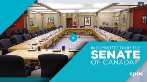 WATCH: IN COMMITTEE FROM THE SENATE OF CANADA
