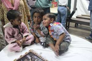 Children, the recipients.